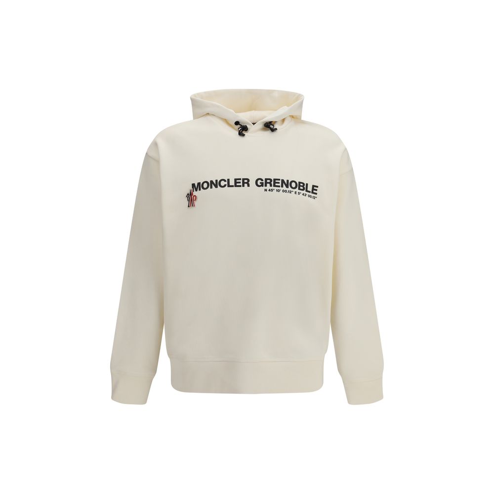 Moncler Grenoble Beige Cotton Sweatshirt for Men