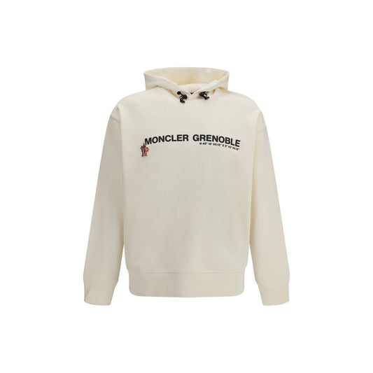 Moncler Grenoble Beige Cotton Sweatshirt for Men