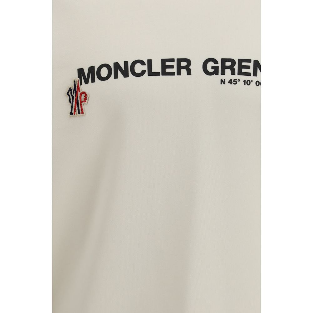 Moncler Grenoble Beige Cotton Sweatshirt for Men