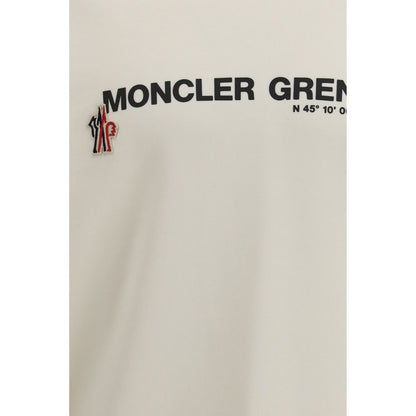 Moncler Grenoble Beige Katoenen Sweatshirt
