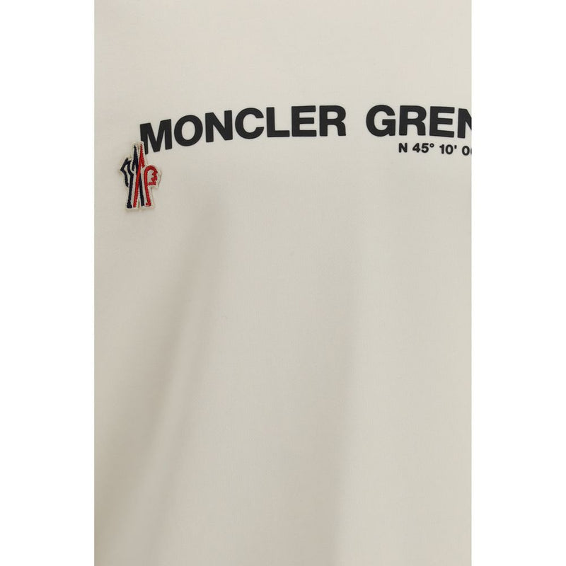Moncler Grenoble Beige Cotton Sweatshirt for Men