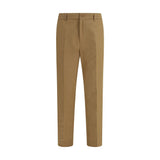 Pantalon décontracté Moncler en coton beige