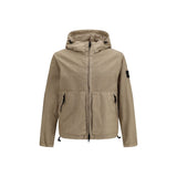 Stone Island Brown Polyamide Shell Jacket - SS26