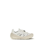 Moncler White Polyester Trailgrip LP Athletic Sneakers