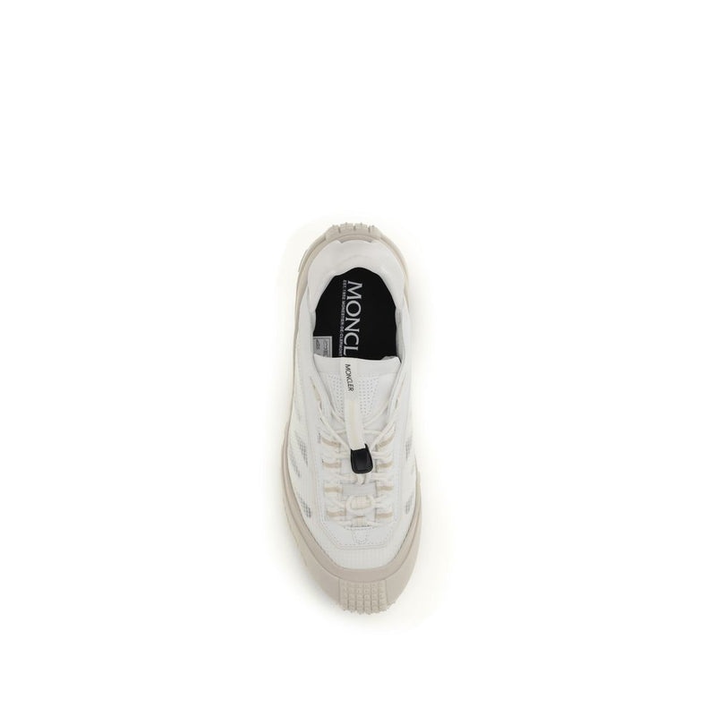 Moncler Trailgrip LP White Polyester Athletic Sneakers