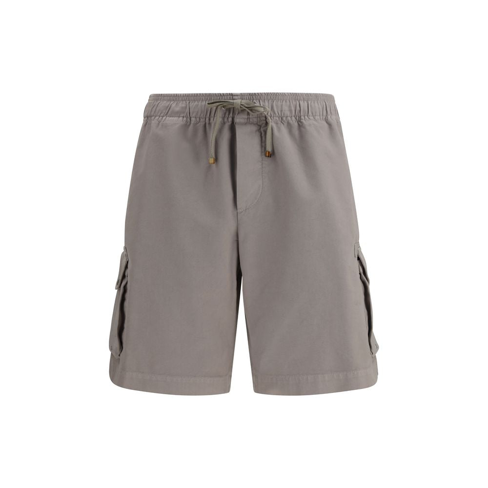 Brunello Cucinelli Beige Katoenen Bermudashorts