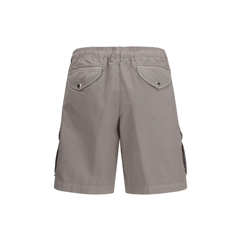 Brunello Cucinelli Beige Katoenen Bermudashorts