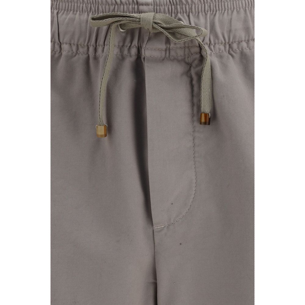 Brunello Cucinelli Beige Katoenen Bermudashorts