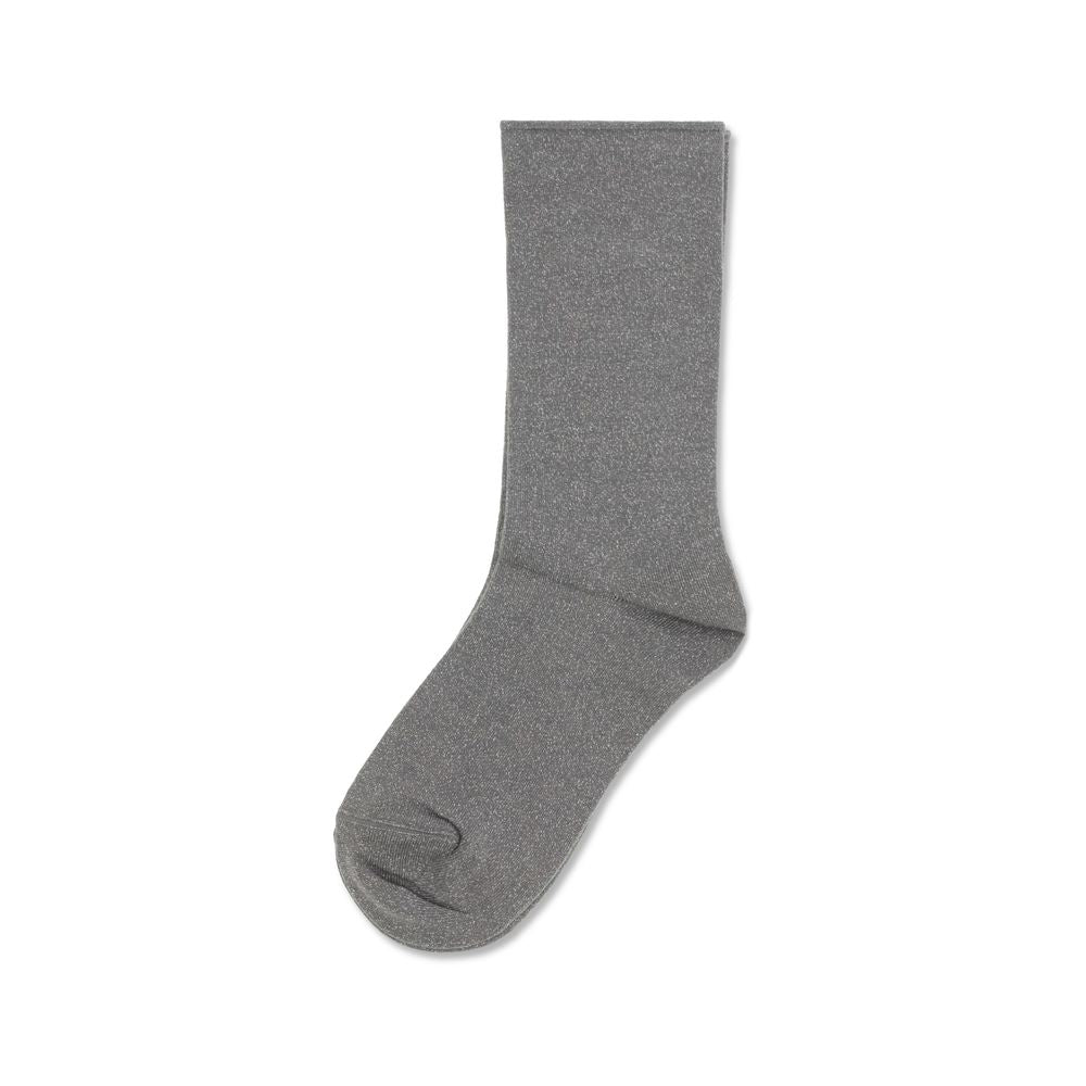 Brunello Cucinelli Gray Silk Socks for Women