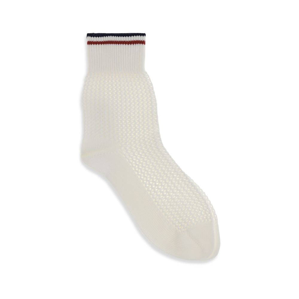 Brunello Cucinelli White Cotton Socks for Women