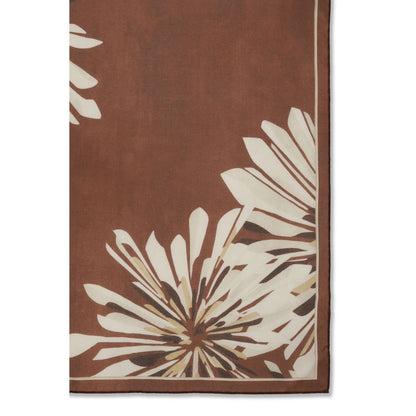 Brunello Cucinelli Bordeaux Silk Scarf