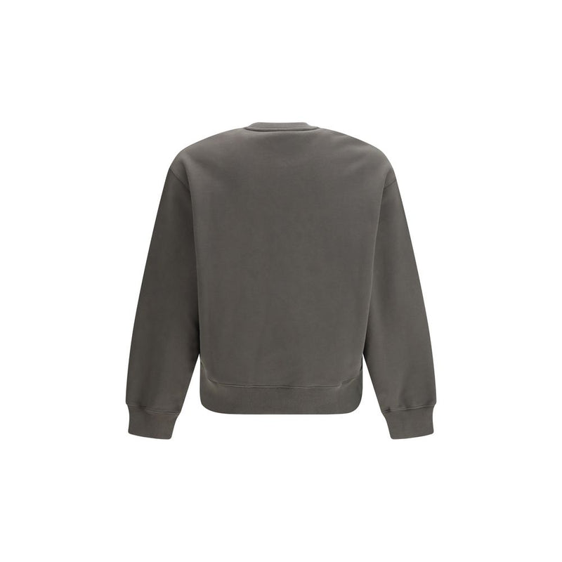 Maison Kitsuné Brown Cotton Sweatshirt - Casual Elegance