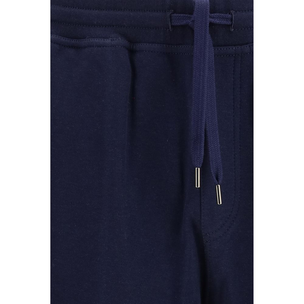 Brunello Cucinelli Blue Cotton Cashmere Silk Bermuda Shorts