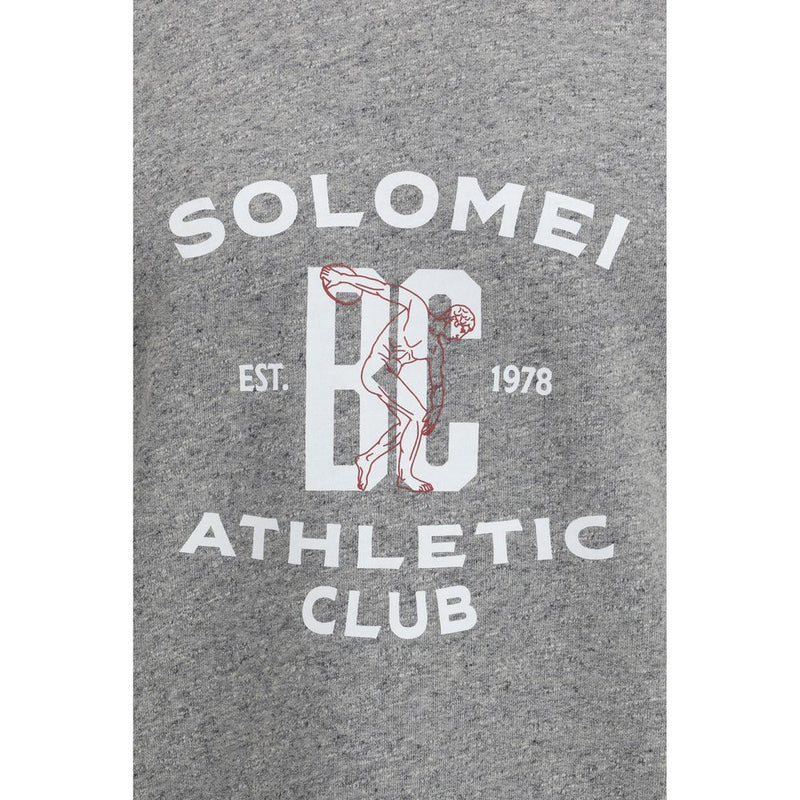 Brunello Cucinelli Gray Cotton Sweatshirt for Men