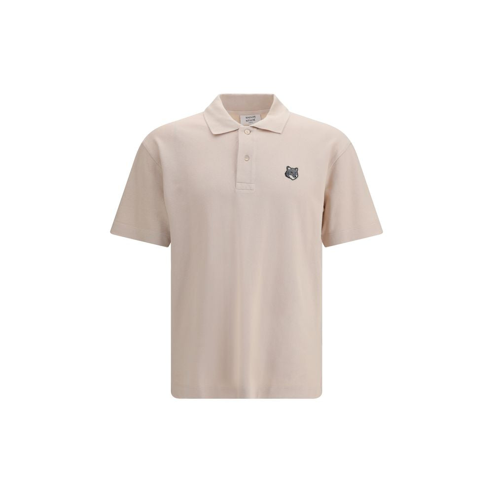 Maison Kitsuné Multicolor Cotton Polo Shirt - Fox Head Comfort