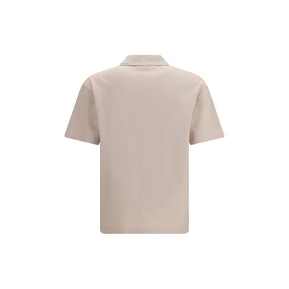 Polo Maison Kitsuné en coton multicolore