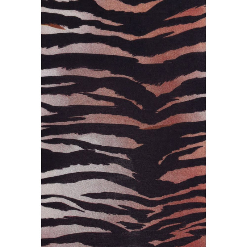 PINKO Multicolor Cotton Tiger Print Casual Dress
