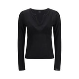 PINKO Black Viscose Sweatshirt for Women