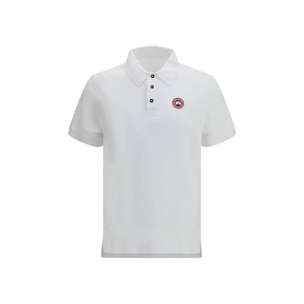 Canada Goose Wit Katoenen Poloshirt