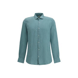 Brooksfield Bicolor Linen Shirt - Élégance et Confort