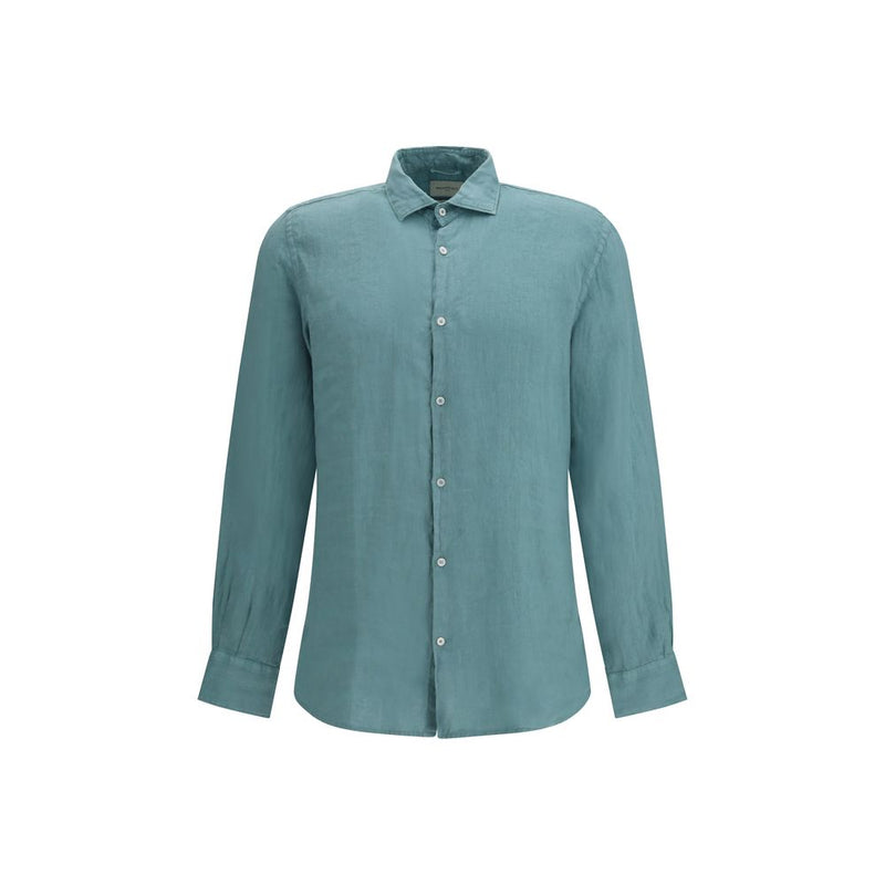 Brooksfield Bicolor Linen Shirt for Men