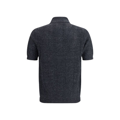 Brunello Cucinelli Polo en coton gris