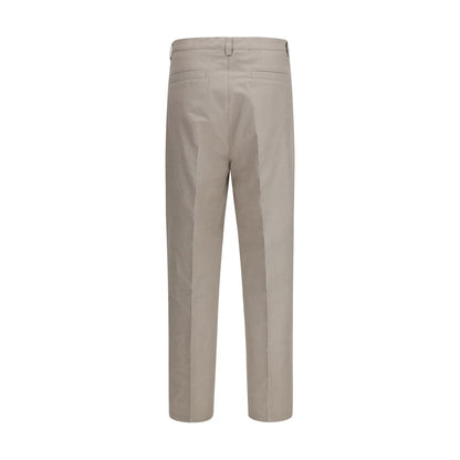 Brunello Cucinelli Pantalon décontracté en coton beige