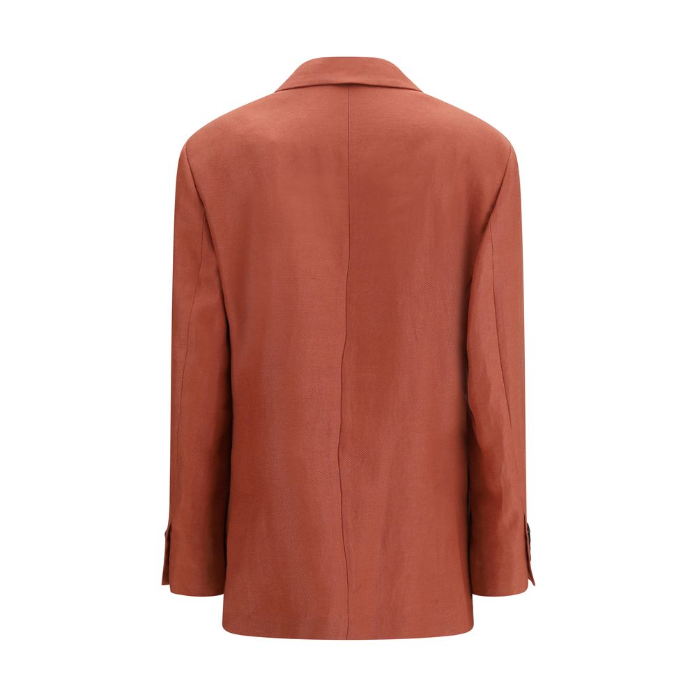 Brunello Cucinelli Multicolor Linen Blazer for Women