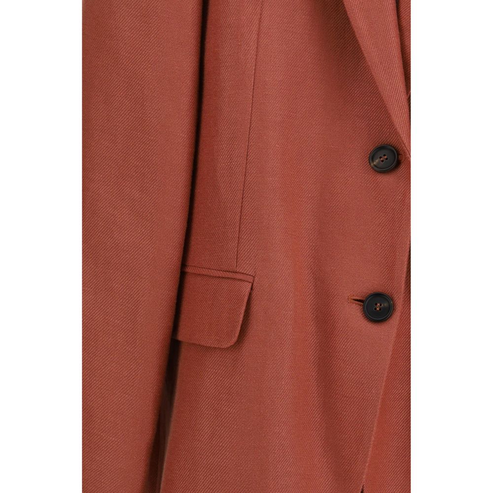 Brunello Cucinelli Multicolor Linen Blazer for Women