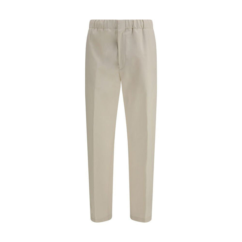 Lardini Beige Katoenen Casual Broek