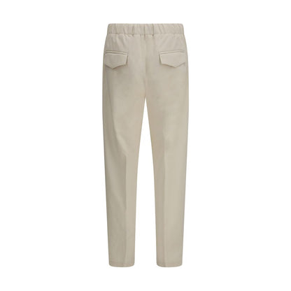 Lardini Beige Katoenen Casual Broek