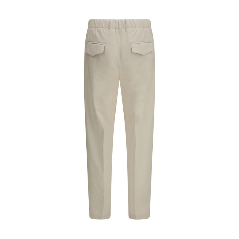 Lardini Beige Katoenen Casual Broek