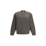Maison Kitsuné Brown Cotton Sweatshirt with Dreaming Fox