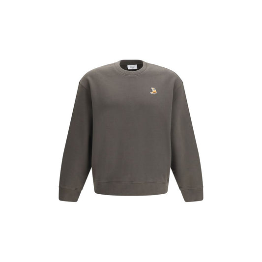 Maison Kitsuné Bruin Katoenen Sweatshirt