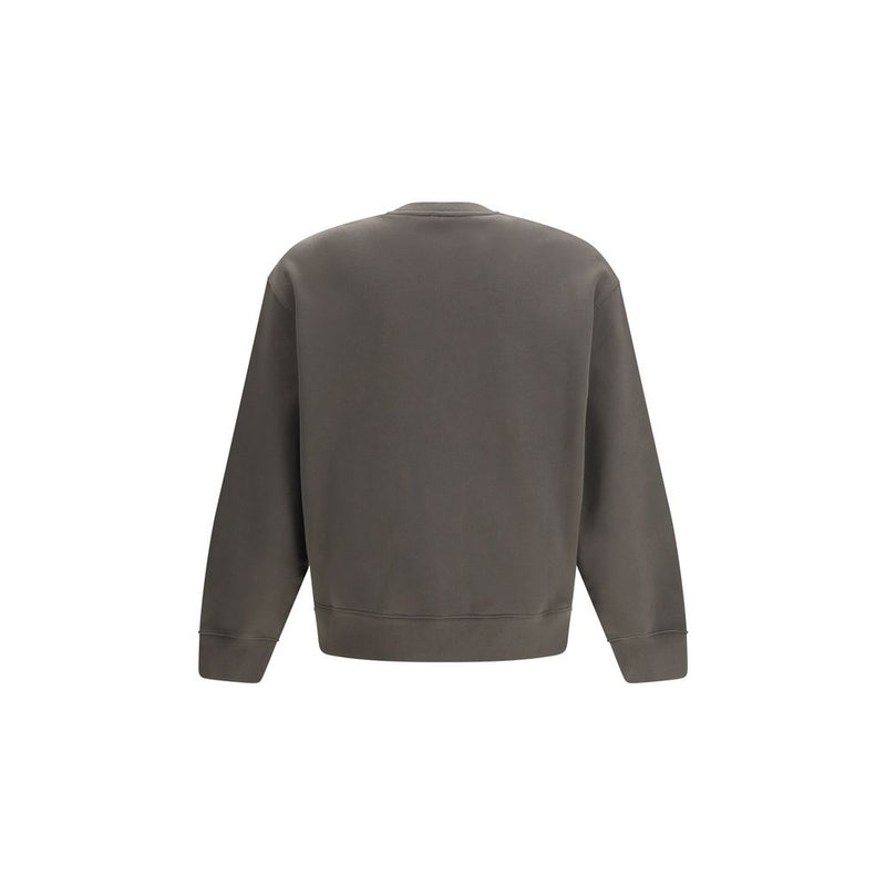 Maison Kitsuné Brown Cotton Sweatshirt with Dreaming Fox