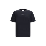 Maison Kitsuné Black Cotton T-Shirt for Men