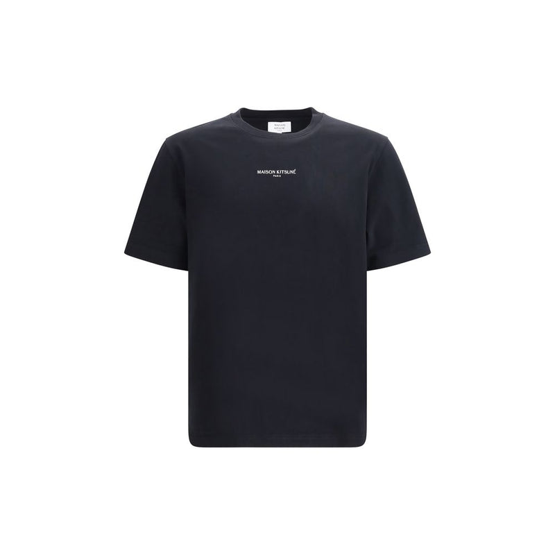 Maison Kitsuné Zwart Katoenen T-shirt