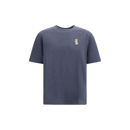 Maison Kitsuné Blauw Katoenen T-shirt