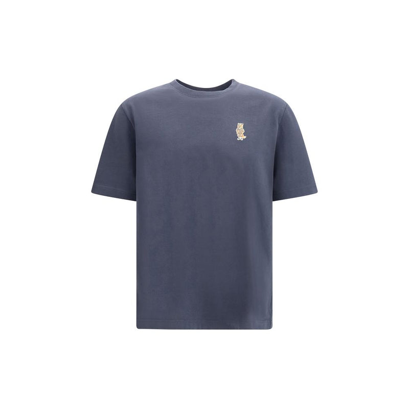 Maison Kitsuné Blauw Katoenen T-shirt