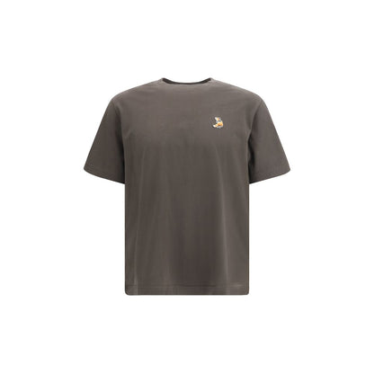 Maison Kitsuné Bruin Katoenen T-Shirt