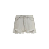 Rick Owens Beige Cotton Bermuda Shorts - Stylish & Versatile