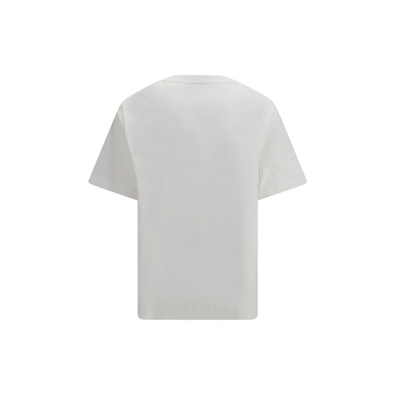 Maison Kitsuné Wit Katoenen T-Shirt