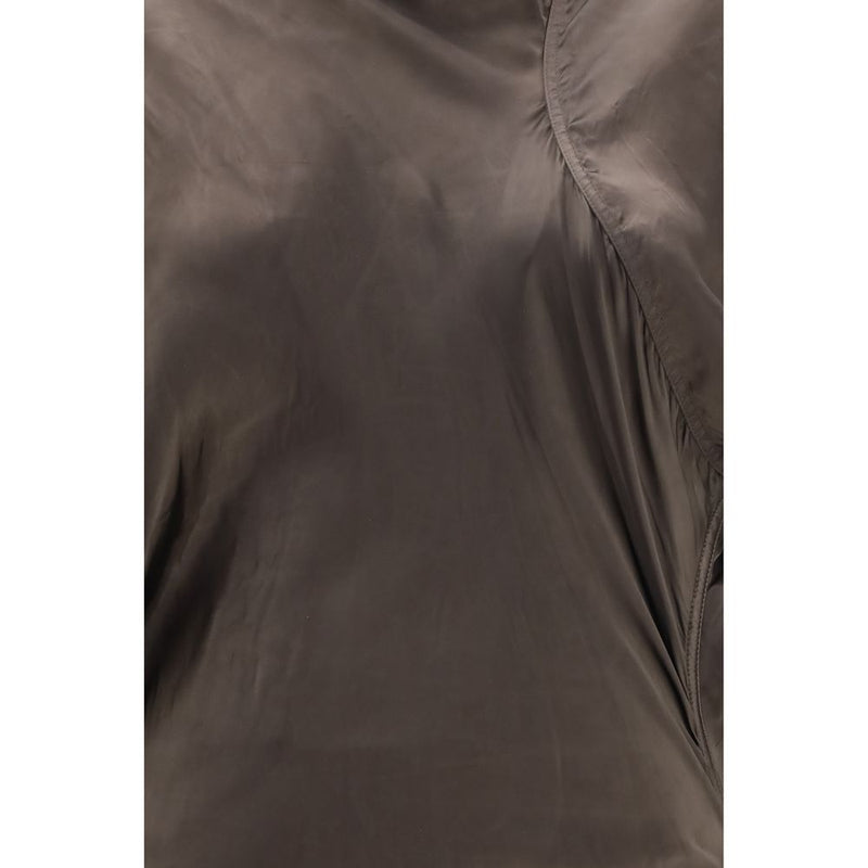 Robe longue Rick Owens marron cuivré