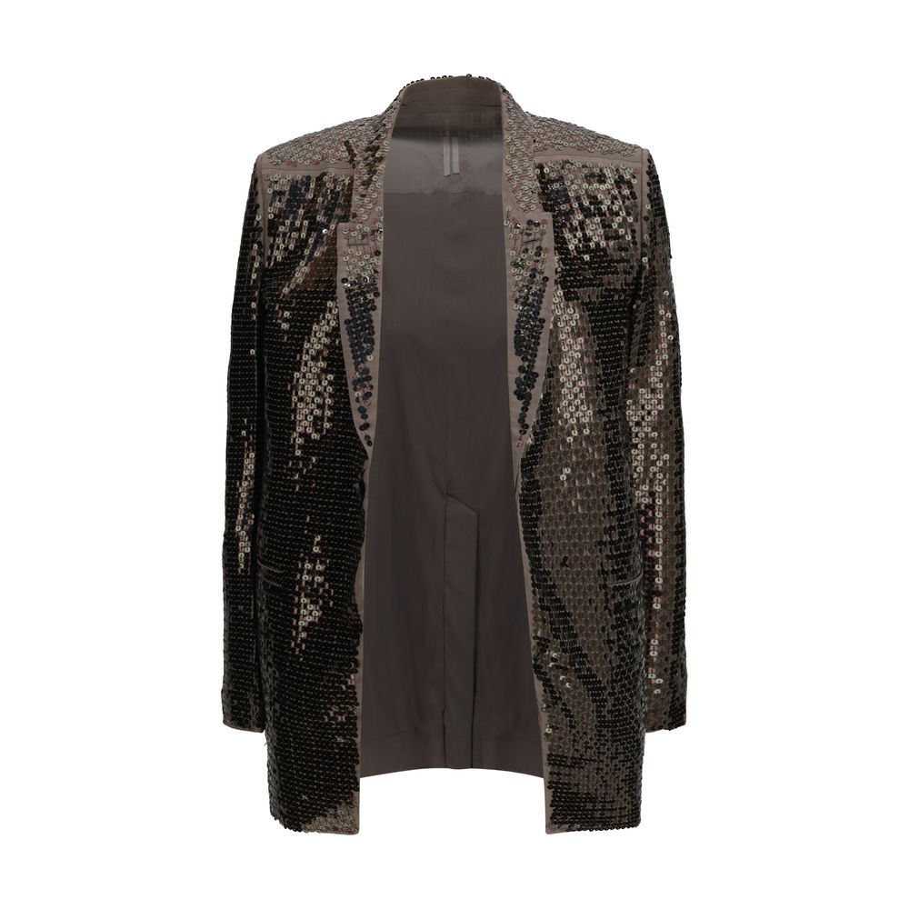 Rick Owens Concordian Multicolor Cotton Jacket