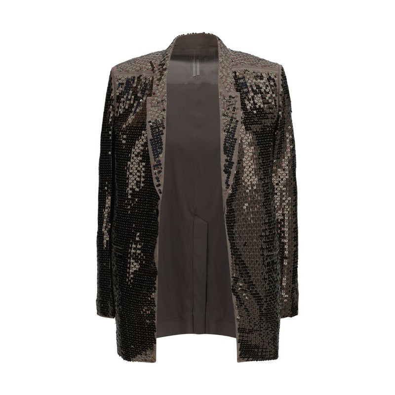 Rick Owens Concordian Multicolor Cotton Jacket