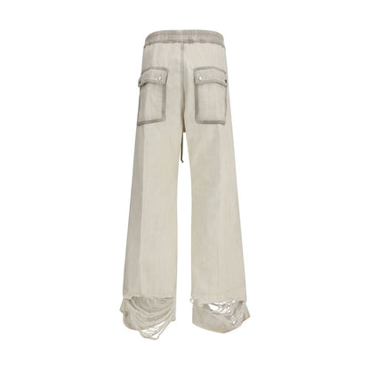 Rick Owens beige katoenen casual broek