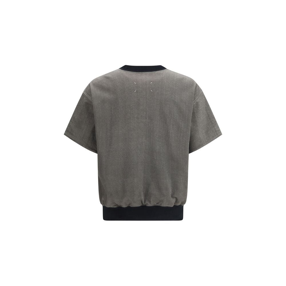 Maison Margiela Grijze Viscose Sweatshirt
