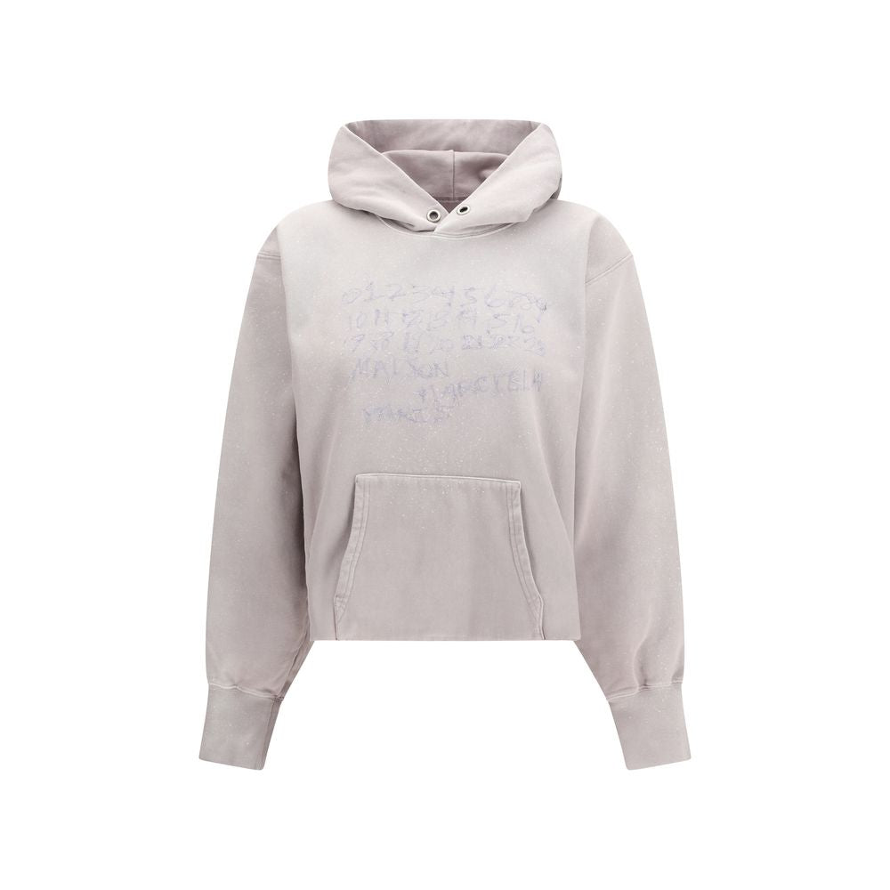 Maison Margiela Multicolor Cotton Sweatshirt with Graphic Print