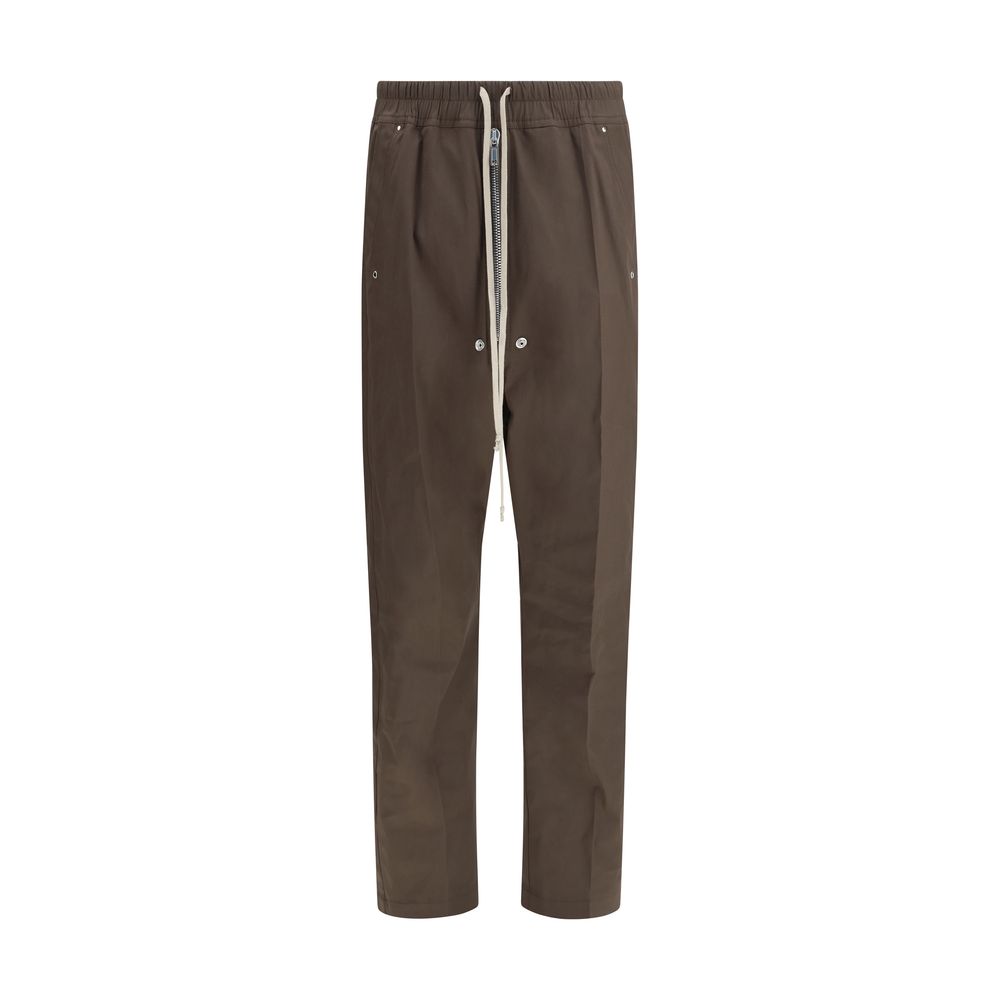 Rick Owens Bruine Katoenen Cargo Broek