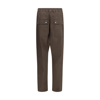 Rick Owens Bruine Katoenen Cargo Broek